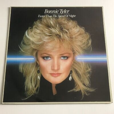 Bonnie Tyler - Faster Than The Speed Of Night LP Vinyl Record - CBS 25304 EX/VG+