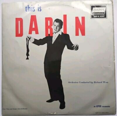 Bobby Darin - This Is Darin: Vinyl LP, SAH-K 6067, London Records, 1959