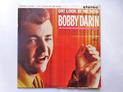 Bobby Darin Oh Look At Me Now LP Capitol ST1791 EX/VG 1962 sleeve is healvily s