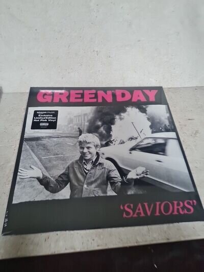 GREEN DAY SAVIORS HOT PINK VINYL LP BRAND NEW STILL SEALED