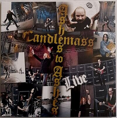 DEATH METAL Vinyl CANDLEMASS Ashes To Ashes Live Splatter Vinyl Double Album NEW