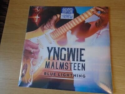 YNGWIE MALMSTEEN Blue Lightning new mint sealed double vinyl 180g blue vinyl LP