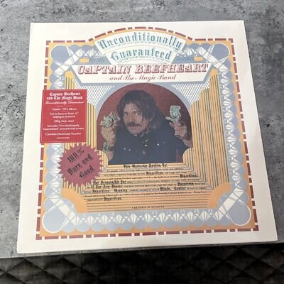 CAPTAIN BEEFHEART - UNCONDITIONALLY GUARANTEED CLEAR LP VINYL RECORD RSD 2021