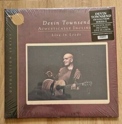 DEVIN TOWNSEND Live in Leeds Acustically Inclined Limited Green Vinyl 2-LP+CD