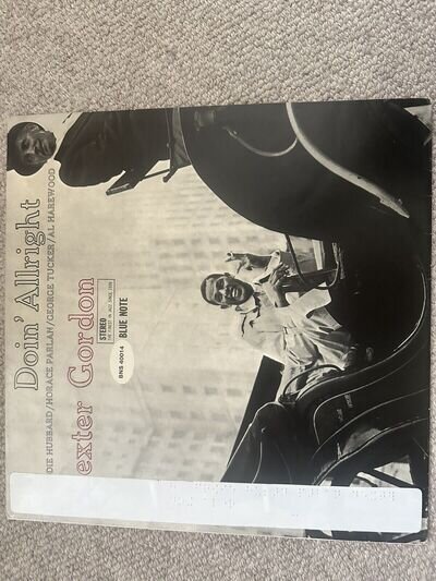 DEXTER GORDON Doin’ Allright LP Stereo BNS 40014 UK