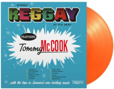 Tommy McCook Reggay At It's Best Limited orange numbered LP Album vinyl record