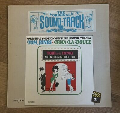 TOM JONES & IRMA LA DOUCE SOUNDTRACK LP - JOHN ADDISON & ANDRE PREVIN