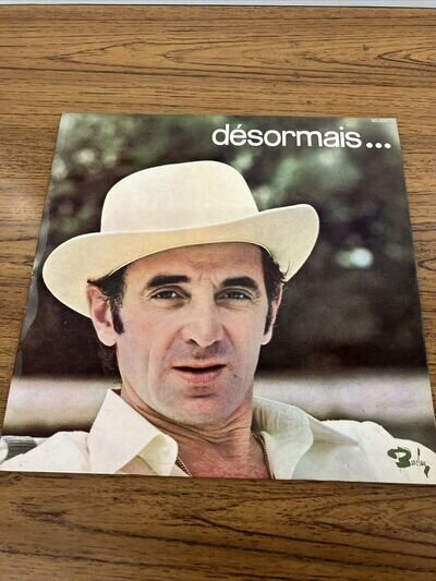 Charles Aznavour - Esormais - Vinyl Record LP