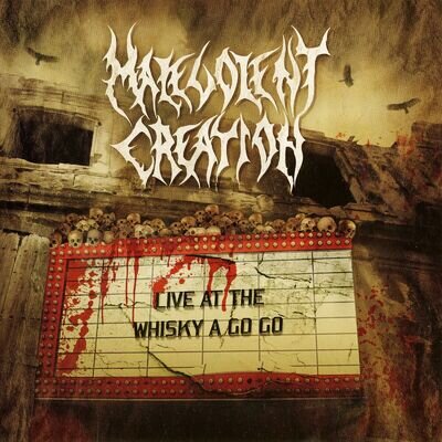 Malevolent Creation Live at the Whisky a Go Go (Vinyl) 12" Album (Clear vinyl)