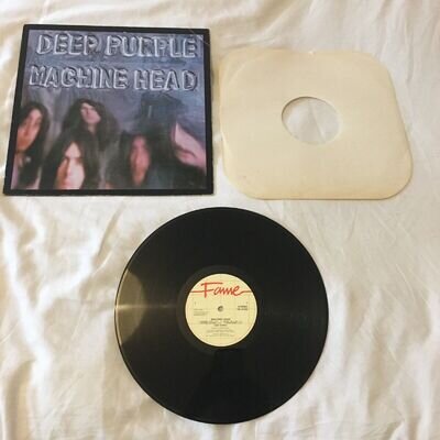 DEEP PURPLE MACHINE HEAD 12” VINYL LP ORIGINAL UK ISSUE FAME EMI GOOD CONDITION