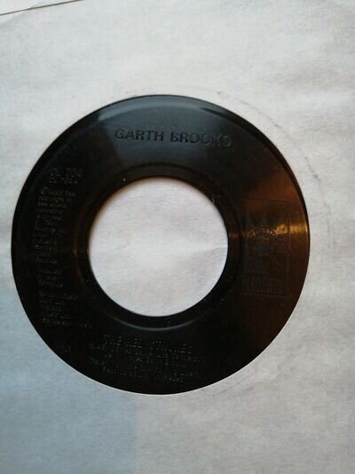 GARTH BROOKS The Red Strokes/Ain't Going Down - Liberty 7"JUKEBOX COPY VG++