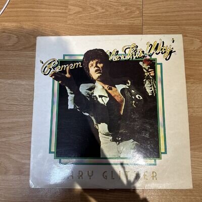 Gary Glitter - Remember Me This Way 12 Inch Vinyl Record