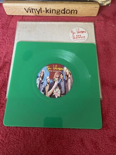 Gin Blossoms - Hey Jealousy - 7" Vinyl Single Green Picture Disc