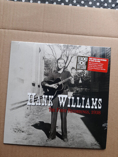 HANK WILLIAMS - The First Recordings, 1938 (RED VINYL 7" - RSD - SEALED)..£8.95