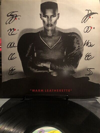 grace jones warm leatherette Vinyl Lp Album Record 1980 Island Original A1U/B1U