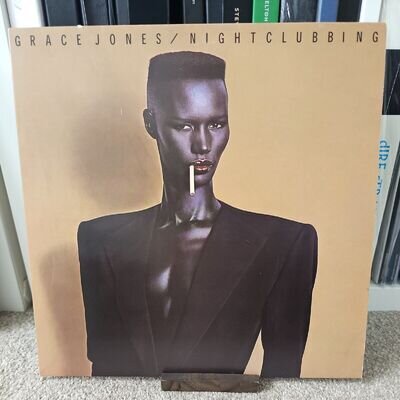 Grace Jones 1986 12" Vinyl LP Reissue Nightclubbing Island ILPM 9624