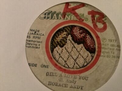 Horace Andy , Girl A Love You , 7” Channel.