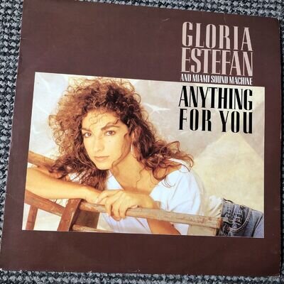 GLORIA ESTEFAN - Anything For You - 1988 Epic Record Album Vinyl LP