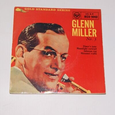 Glenn Miller Glenn Miller No 3 EP RCA RCX1040 1960 picture sleeve, Glenn M