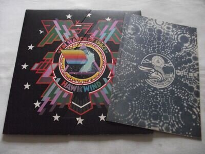 HAWKWIND ~ IN SEARCH OF SPACE ** 1971 UK UNITED ARTISTS LP w/ LOG BOOK