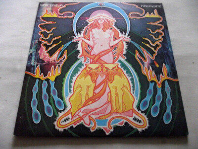 HAWKWIND ~ SPACE RITUAL ** 1977 UK 2nd UNITED ARTISTS 2 x LP FOLDOUT POSTER SLV.