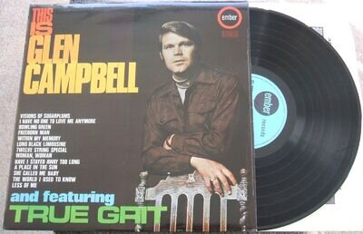 GLEN CAMPBELL - This Is Glen Campbell (1969) Ember Excellent/Ex 1st Press UK LP