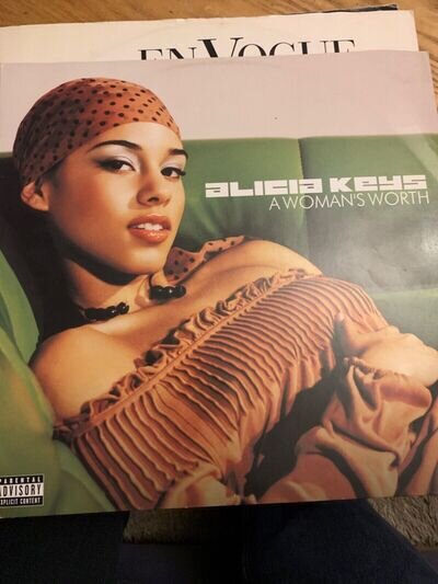 Alicia Keys – A Woman's Worth 12" hip hop J Records – 74321 92869-1