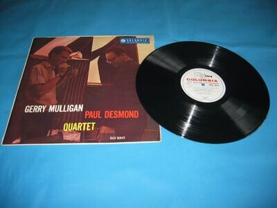 GERRY MULLIGAN PAUL DESMOND QUARTET COLUMBIA 33CX 10113 EX/EX