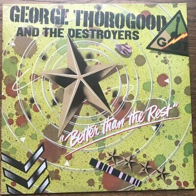 George Thorogood Better than the Rest 80’s reissue MCL1623 very good + used