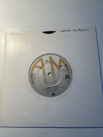 Herb Alpert Rise 7” Vinyl Single