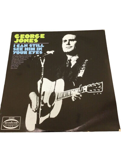 George Jones I Can Still See Him In Your Eyes Vinyl Record LP