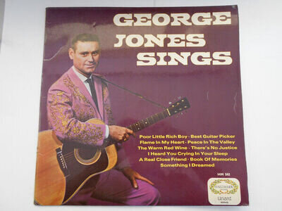 George Jones - Sings - Used Vinyl Record - 50 - S1177z