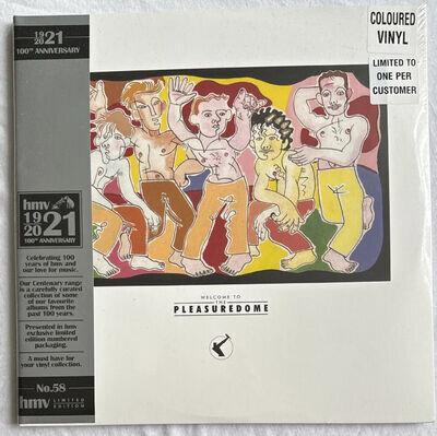 Frankie Goes To Hollywood-Pleasuredome- Rare Blue/Green Vinyl HMV Exclusive 2xLP