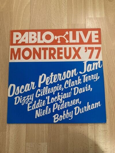 Pablo Live Montreux '77 Very Good+ Vinyl Record Album 2308202 Oscar Peterson