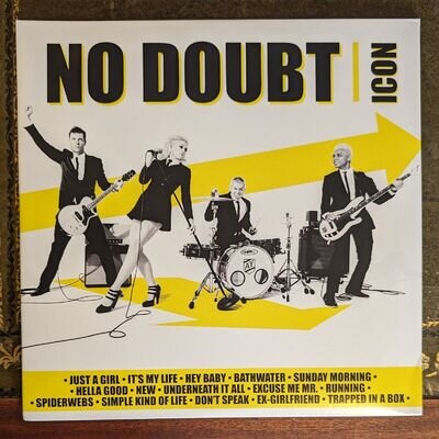 No Doubt - Icon (2xLP Yellow & White Vinyl) - Like New with marks (see photos)