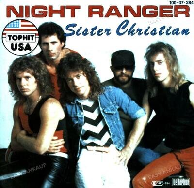 Night Ranger - Sister Christian 7in 1983 (VG/VG) .