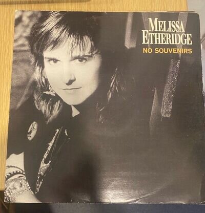 Melissa Etheridge **No Souvenirs** 12" Single