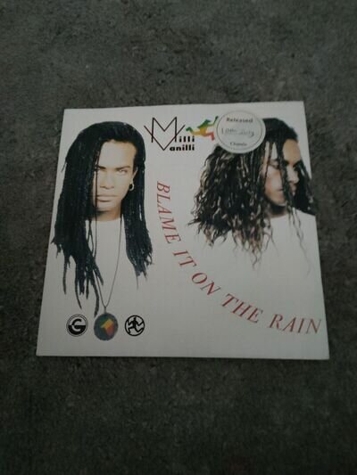 Milli Vanilli – Blame It On The Rain (Cooltempo, 1989) 7" vinyl P/S single