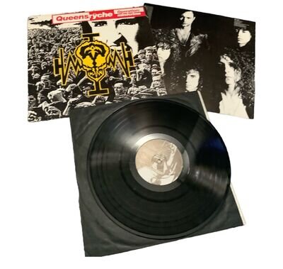 Queensryche Operation Mindcrime LP vinyl UK Emi 1988 with inner sleeve matrix a1