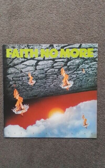 Faith No More,the Real Thing Vinyl,A1B1