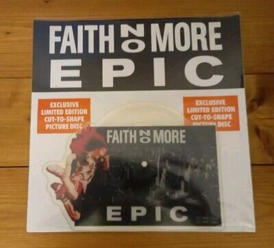 Faith No More Epic Ltd Edition Cut-to-shape Picture Disc