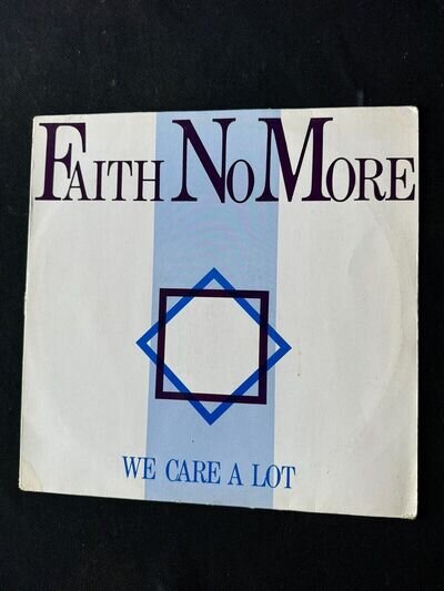 FAITH NO MORE - WE CARE A LOT. VINYL LP. Ex/Ex. INSERT MORDAM RECORDS 1985