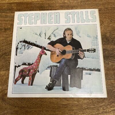 STEPHEN STILLS S/T Vinyl LP Red Plum 1st UK Press Atlantic 1970 EX/VG+