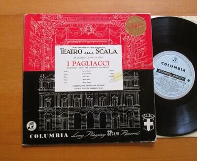 SBO 2756 I Pagliacci Highlights 10" Columbia 1st B/S Amara Corelli Matacic ED1