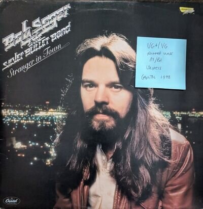 Bob Seger & The Silver Bullet Band Stranger In Town Vinyl Record VG+/VG ST11698