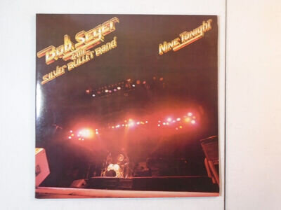 Bob Seger vinyl record Nine Tonight live double 1981 Capitol vg+/ex