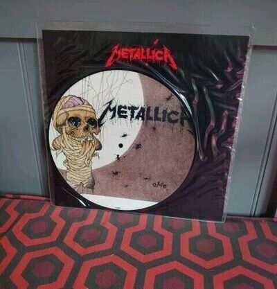 Metallica 10" Vinyl One Picture Disc Limited Edition Excellent Condition Vertigo