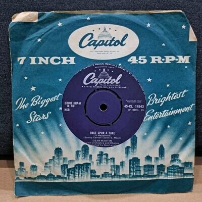 Dean Martin - Once Upon A Time / The Magician , 1958 Vocal Pop , 7" Vinyl