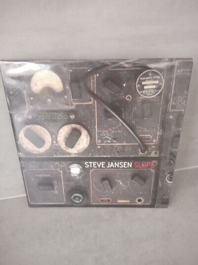 Steve Jansen Slope Signed Double Vinyl LP Features David Sylvian New Sealed