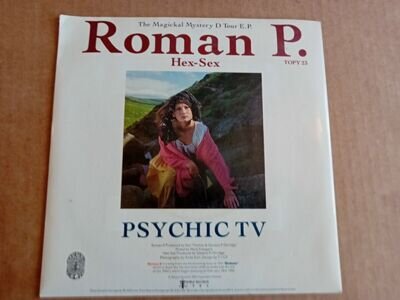 Psychic TV-Magickal Mystery D Tour EP- 7" - 4 Trk EP - TOPY23 - 1986 - Free P&P